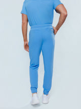 Aspen Jogger Men's Ceil Blue Scrub Pants