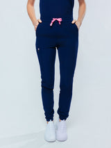 Clover Jogger Women's Navy Scrub Pants