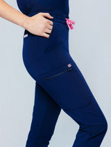 Clover Jogger Women's Navy Scrub Pants