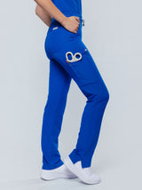 Jasmine Cargo Women's Royal Blue Scrub Pants