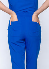Daisy Classic Women's Royal Blue Scrub Pants