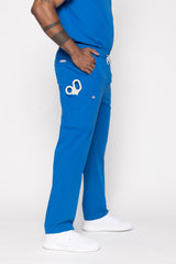 Amalfi Classic Men's Royal Blue Scrub Pants