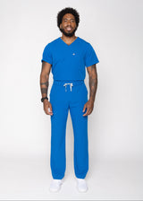 Amalfi Classic Men's Royal Blue Scrub Pants