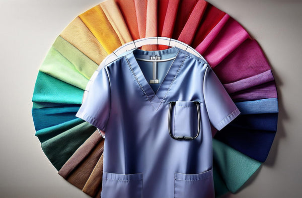 color-coded scrubs in hospitals , who wears black scrubs , scrub colors