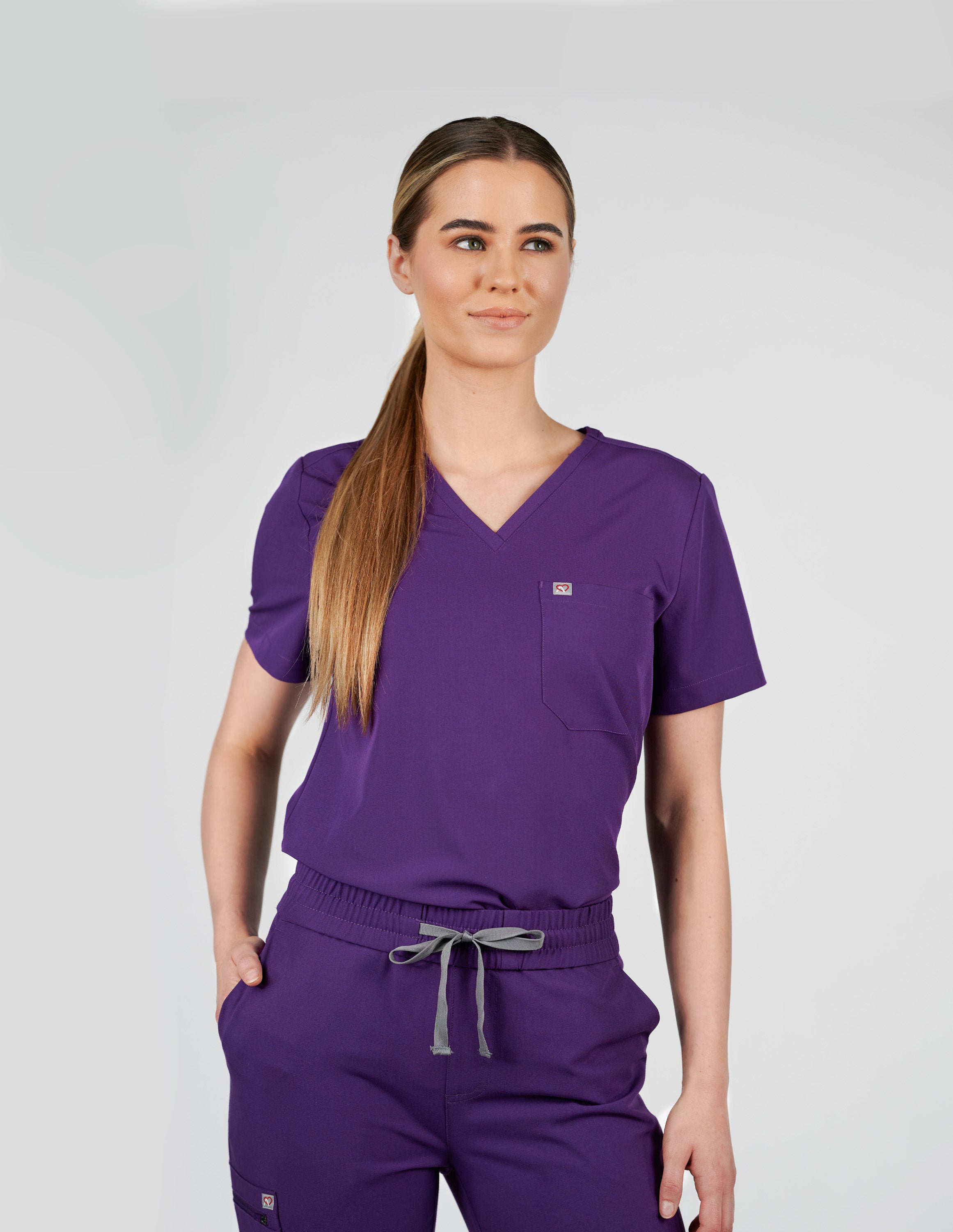 Stylish Purple Scrubs for Women | Durable Women's Scrubs – Create Amor