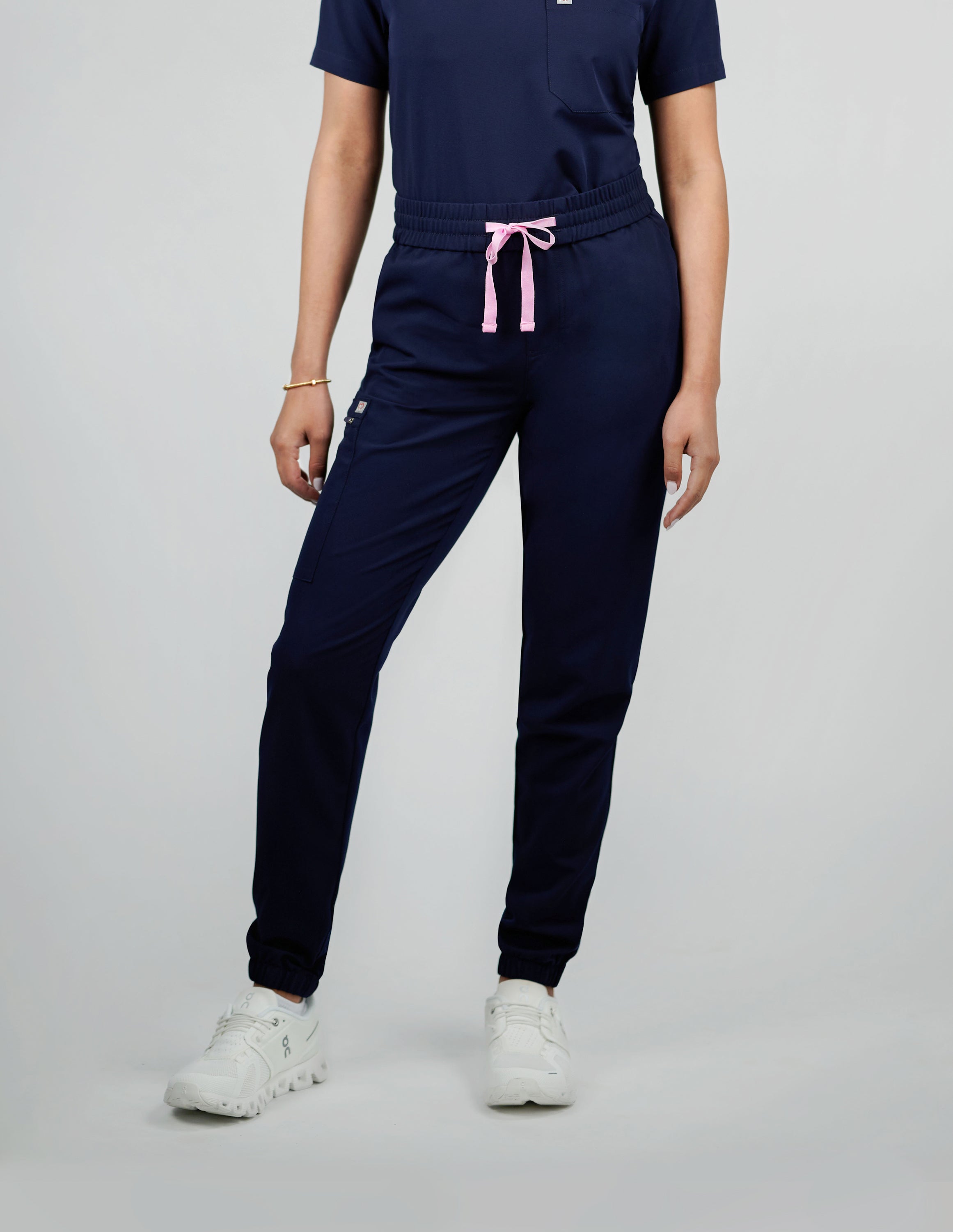 Clover Jogger Women's Navy Scrub Pants