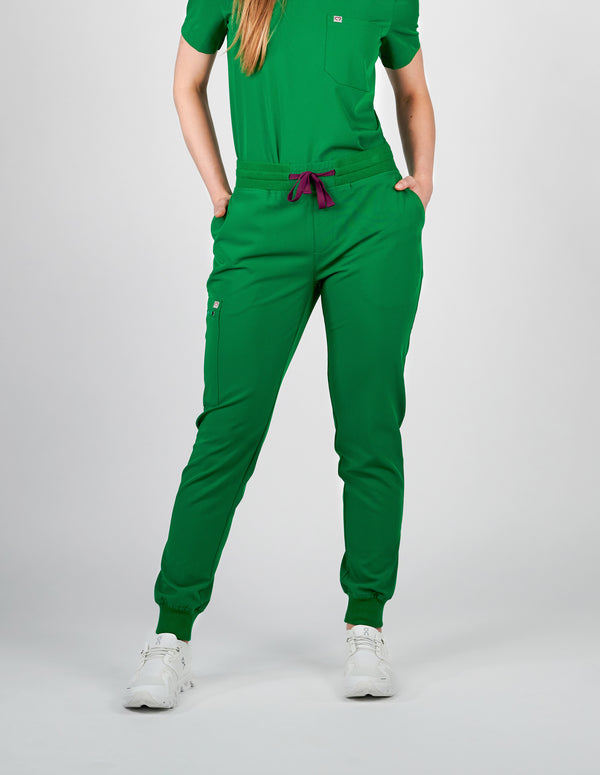 Ivy Jogger Women's Hunter Green Scrub Pants