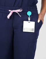 Daisy Cargo Women's Navy Scrub Pants
