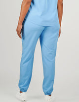 Clover Jogger Women's Ceil Blue Scrub Pants
