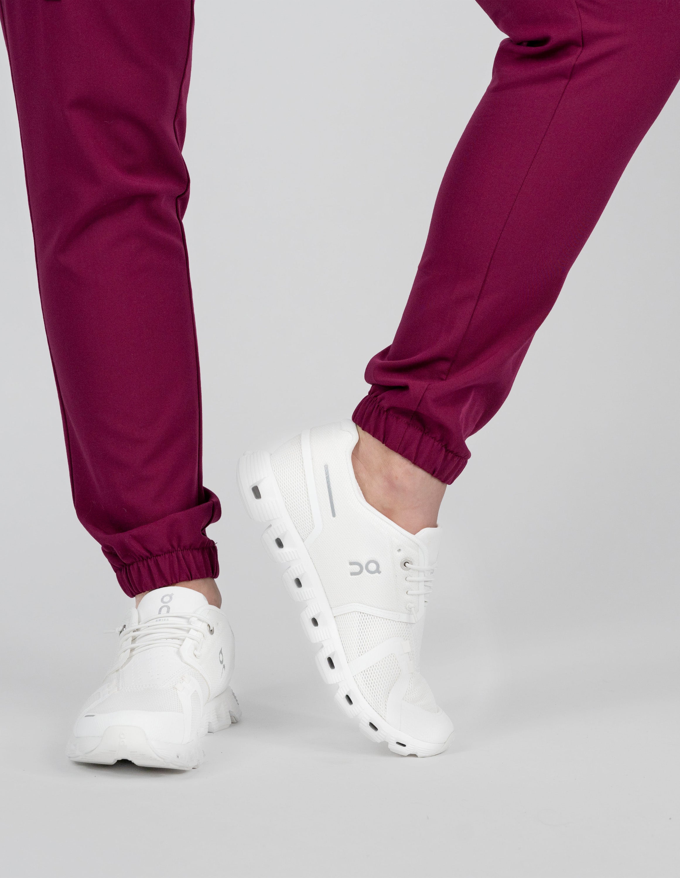 Clover Jogger Women's Maroon Scrub Pants