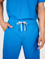 Kyoto Jogger Men's Royal Blue Scrub Pants