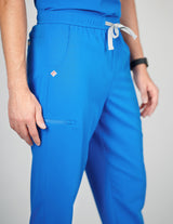 Aspen Jogger Men's Royal Blue Scrub Pants
