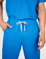 Aspen Jogger Men's Royal Blue Scrub Pants