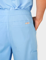 Aspen Jogger Men's Ceil Blue Scrub Pants