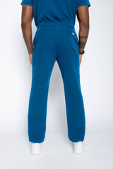 Amalfi Classic Men's Caribbean Blue Scrub Pants
