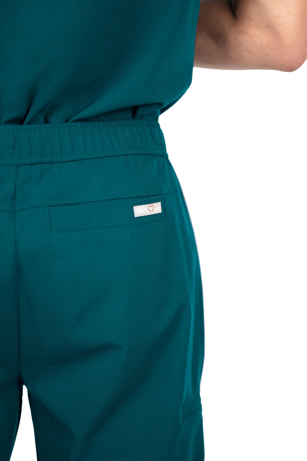 Aspen Jogger Men's Caribbean Blue Scrub Pants
