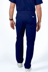Prague Cargo Men's Navy Scrub Pants