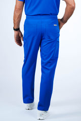 Prague Cargo Men's Royal Blue Scrub Pants