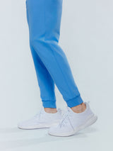 Kyoto Jogger Men's Ceil Blue Scrub Pants