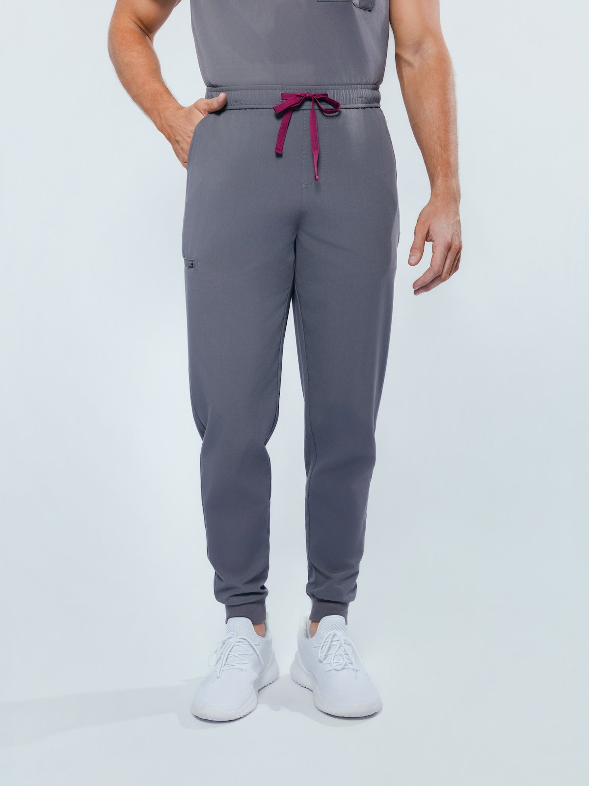 Kyoto Jogger Men's Charcoal Scrub Pants