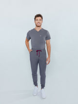 Kyoto Jogger Men's Charcoal Scrub Pants