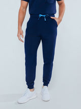 Kyoto Jogger Men's Navy Scrub Pants