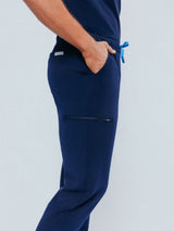 Kyoto Jogger Men's Navy Scrub Pants