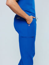 Kyoto Jogger Men's Royal Blue Scrub Pants