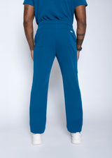 Amalfi Classic Men's Caribbean Blue Scrub Pants