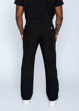 Amalfi Classic Men's Black Scrub Pants