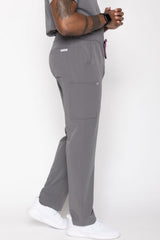 Amalfi Classic Men's Charcoal Scrub Pants