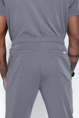 Amalfi Classic Men's Charcoal Scrub Pants