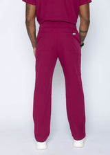 Amalfi Classic Men's Maroon Scrub Pants