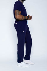 Amalfi Classic Men's Navy Scrub Pants