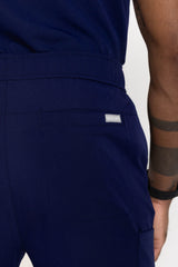 Amalfi Classic Men's Navy Scrub Pants