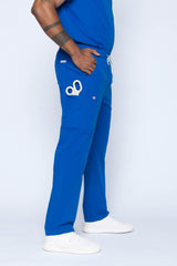 Amalfi Classic Men's Royal Blue Scrub Pants