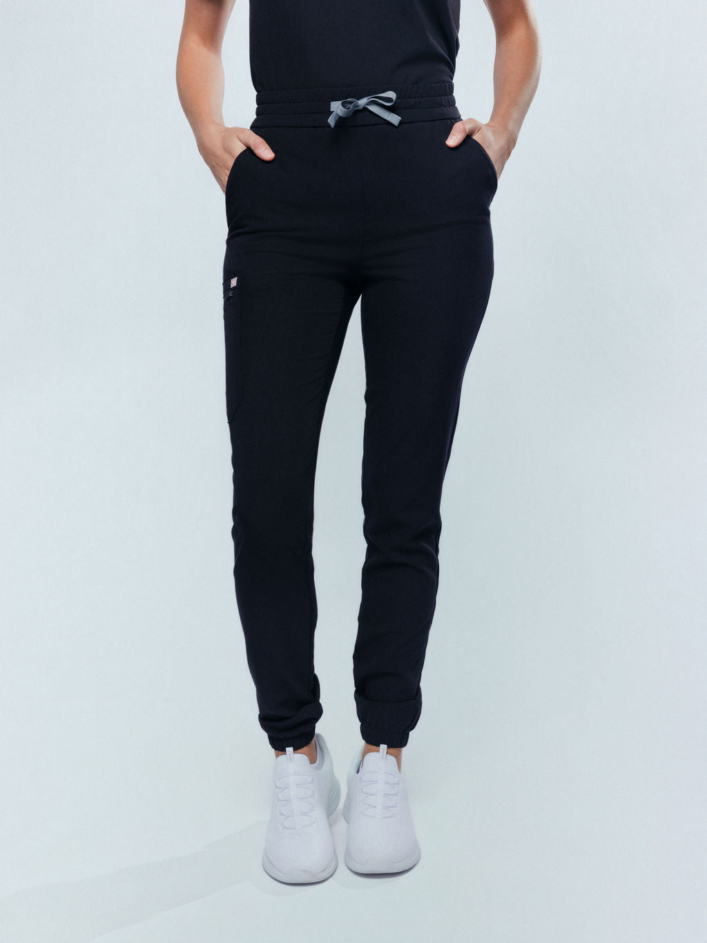 Clover Jogger Women's Black Scrub Pants
