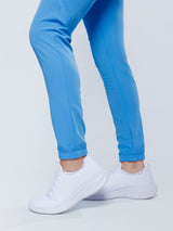 Clover Jogger Women's Ceil Blue Scrub Pants