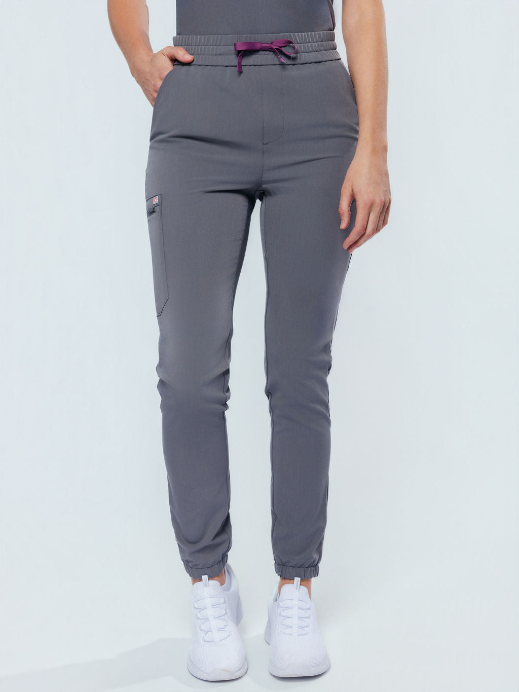 Clover Jogger Women's Charcoal Scrub Pants