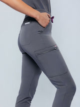 Clover Jogger Women's Charcoal Scrub Pants