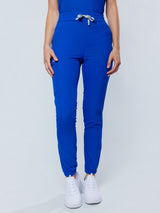 Clover Jogger Women's Royal Blue Scrub Pants