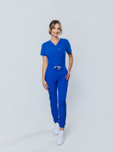 Clover Jogger Women's Royal Blue Scrub Pants