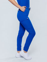 Clover Jogger Women's Royal Blue Scrub Pants