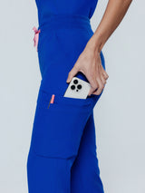 Jasmine Cargo Women's Galaxy Blue Scrub Pants