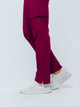 Jasmine Cargo Women's Maroon Scrub Pants