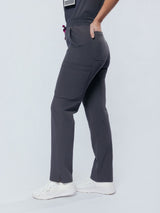 Jasmine Cargo Women's Pewter Scrub Pants