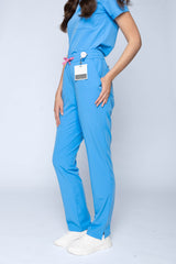 Daisy Classic Women's Ceil Blue Scrub Pants