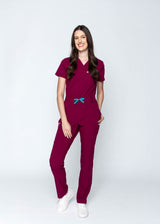 Daisy Classic Women's Maroon Scrub Pants