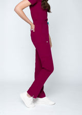 Daisy Classic Women's Maroon Scrub Pants