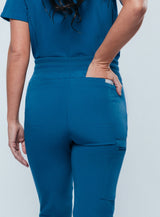 Ivy Jogger Women's Caribbean Blue Scrub Pants